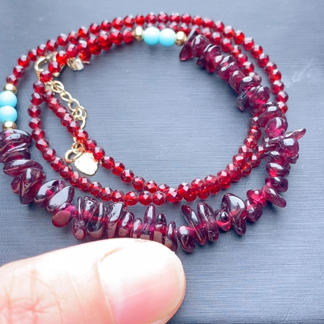 石榴石手链未镶嵌