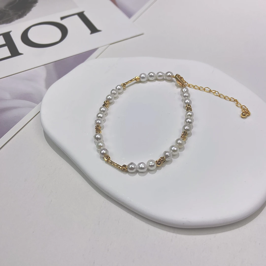 天然淡水珍珠手链   SL1001