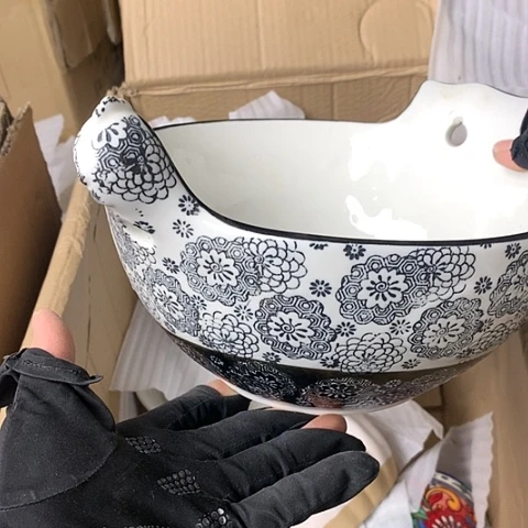 盘陶瓷制品满25拼单发货默认微瑕