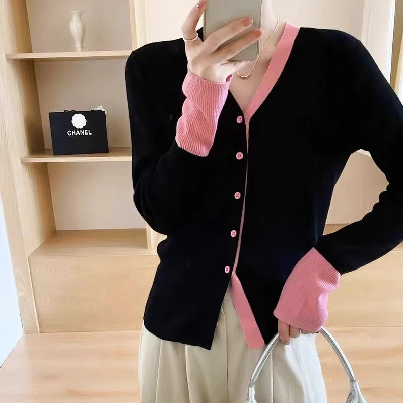 《蕾姐》E701-E750号 秋冬新款气质百搭针织开衫