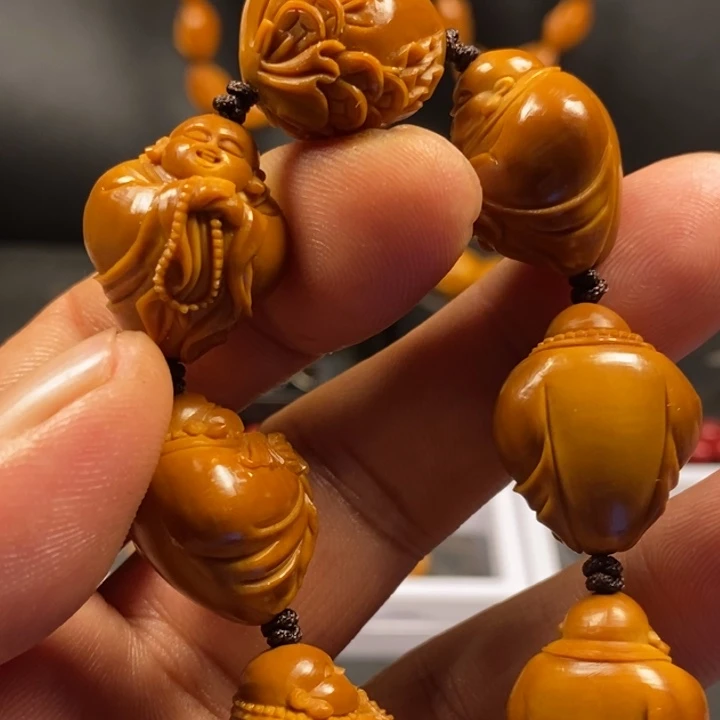 橄榄核手串/手链想****子橄榄核弥勒