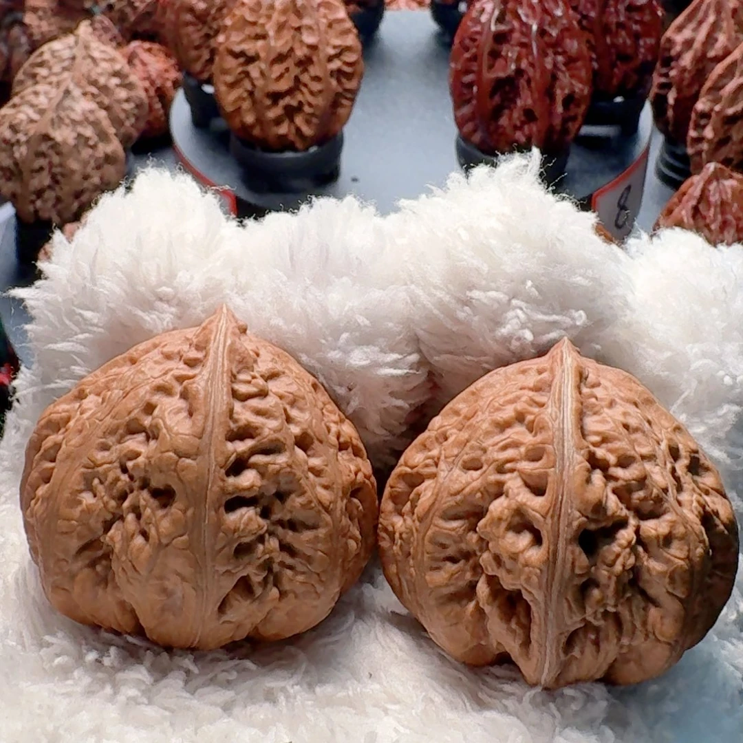 吊坠文玩核桃方底包子