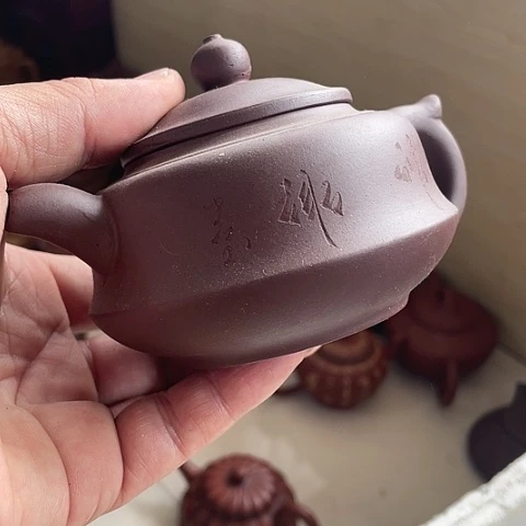 茶壶紫砂紫砂壶大家都是喜欢紫砂壶朋友