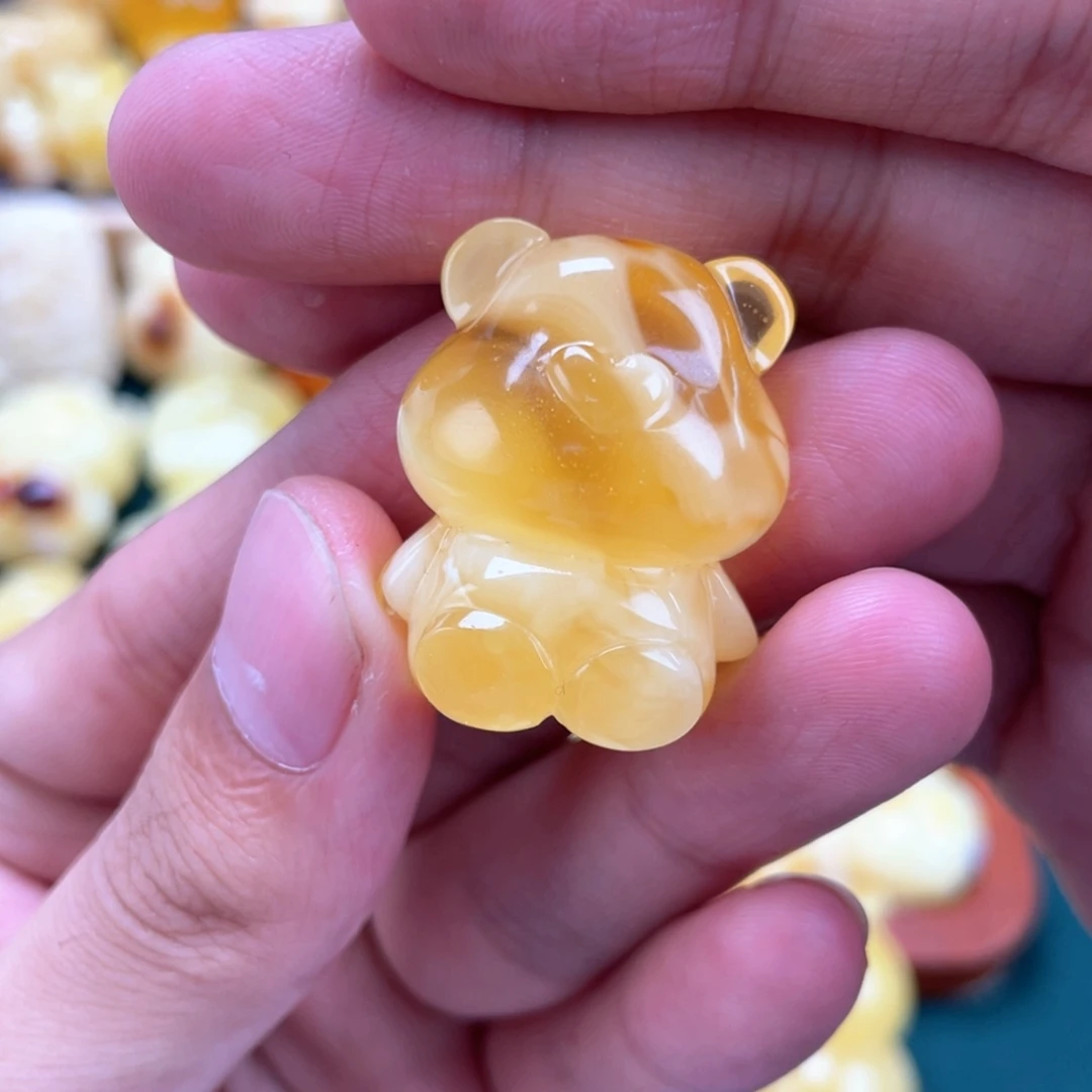 裸石琥珀未镶嵌蜜蜡