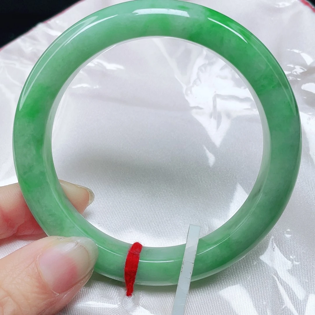 未镶嵌手镯翡翠正圈57。035