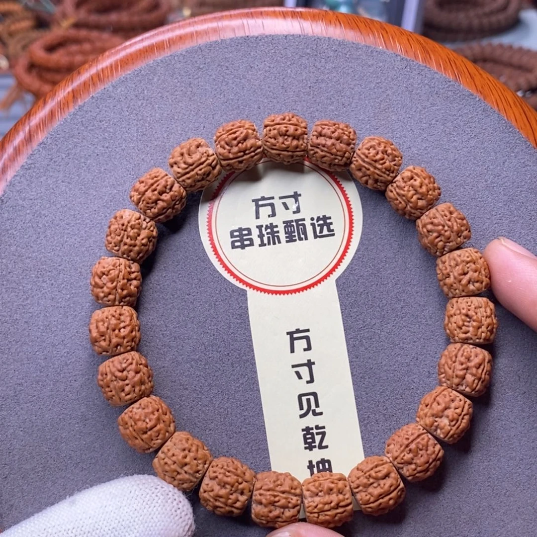 手串金刚菩提五瓣高桩龙切盘龙，尺寸12x11