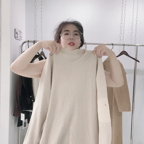 大版宽松显瘦中长款