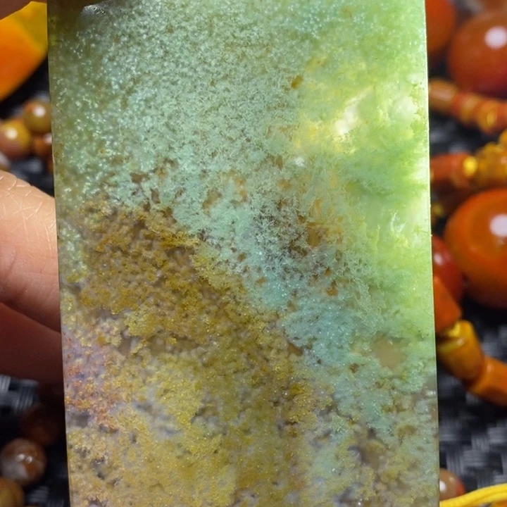 玛瑙/玉髓颈饰未镶嵌K**＂