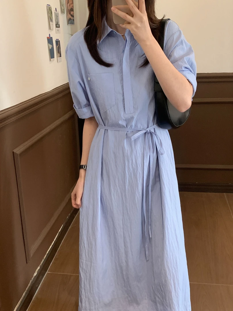 【Niche Young】女装休闲大众百搭上班通勤时尚连衣裙CX20242