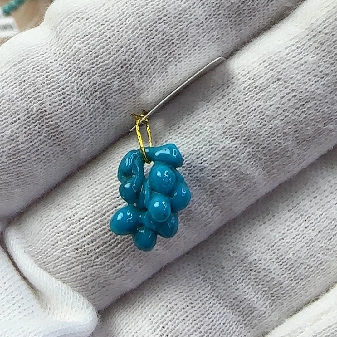 绿松石未镶嵌100多子多福 w