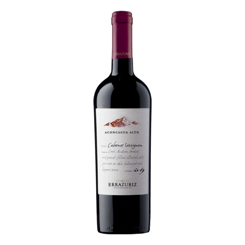 ERRAZURIZ/伊拉苏智利原瓶进口高地赤霞珠干红葡萄酒750ml