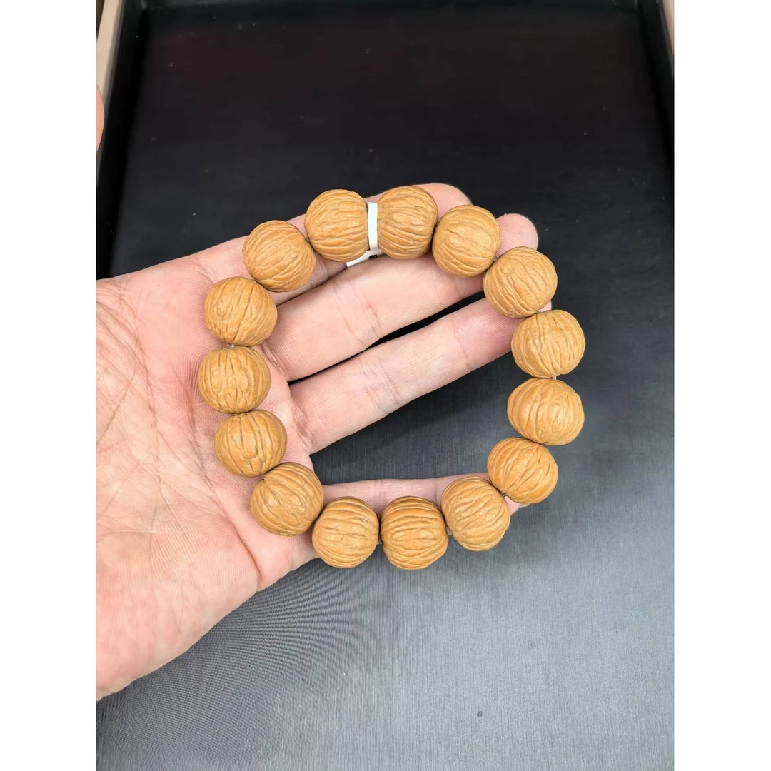 猴头核桃手串男女款卡16 380文玩（无礼盒）