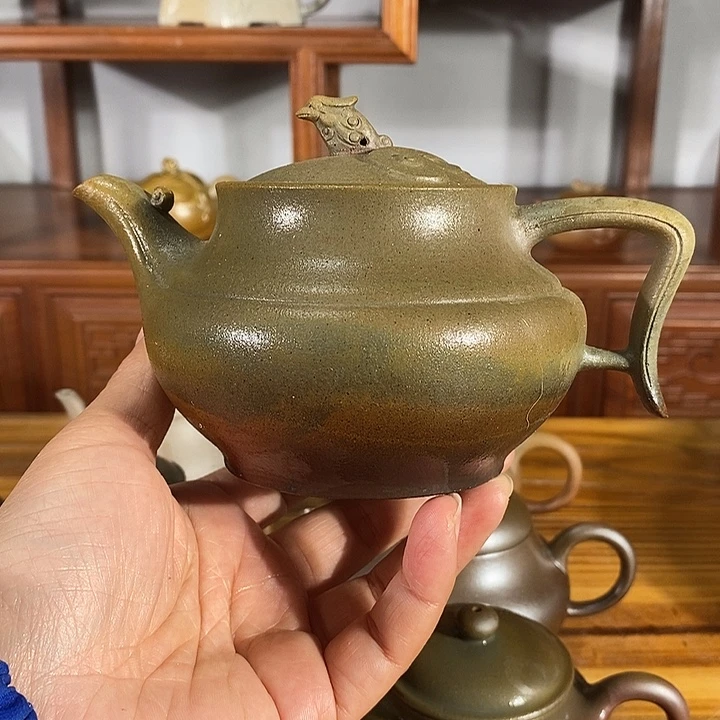 茶壶紫砂350c凤鸣壶 降坡