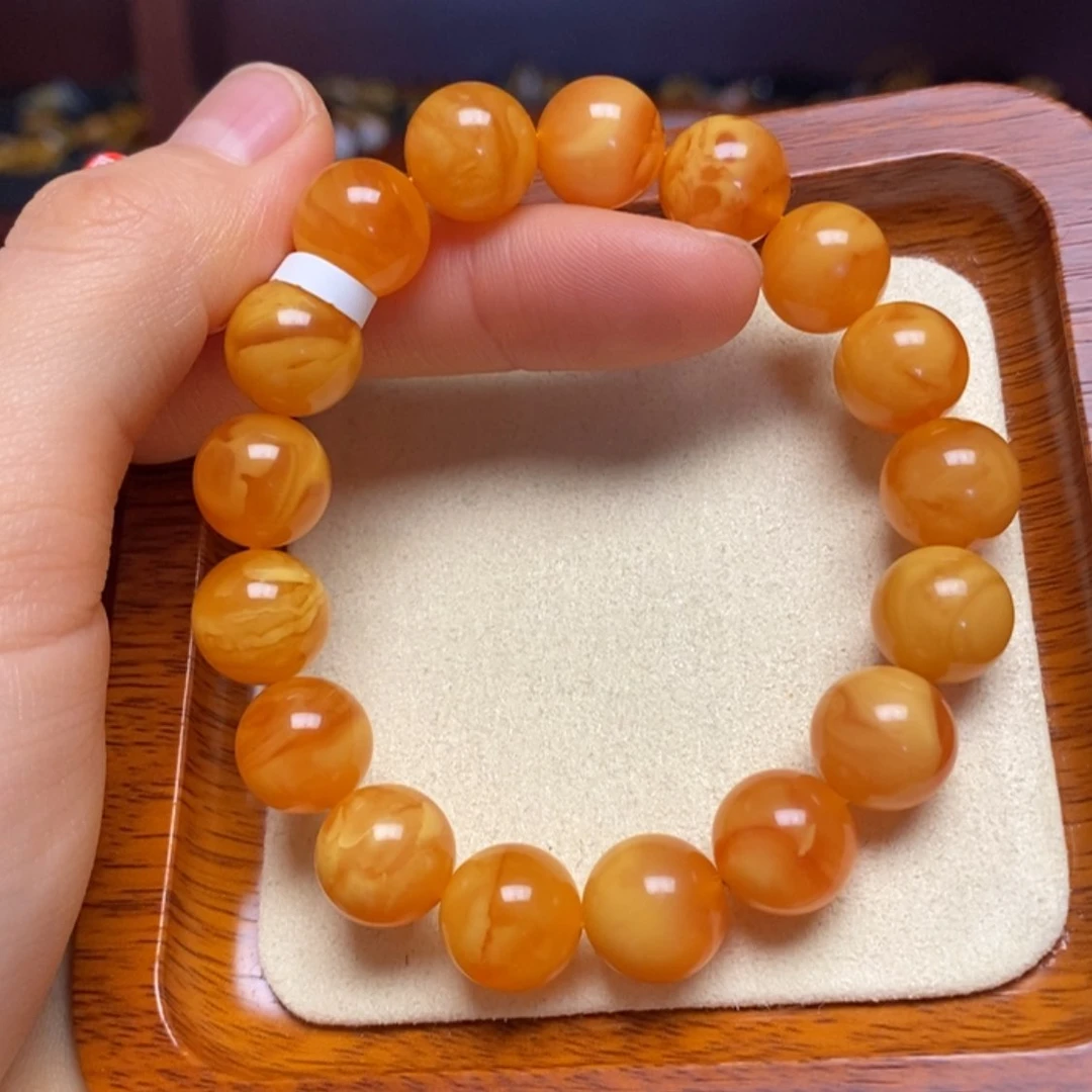 【闪购商品】蜜蜡手链未镶嵌手串