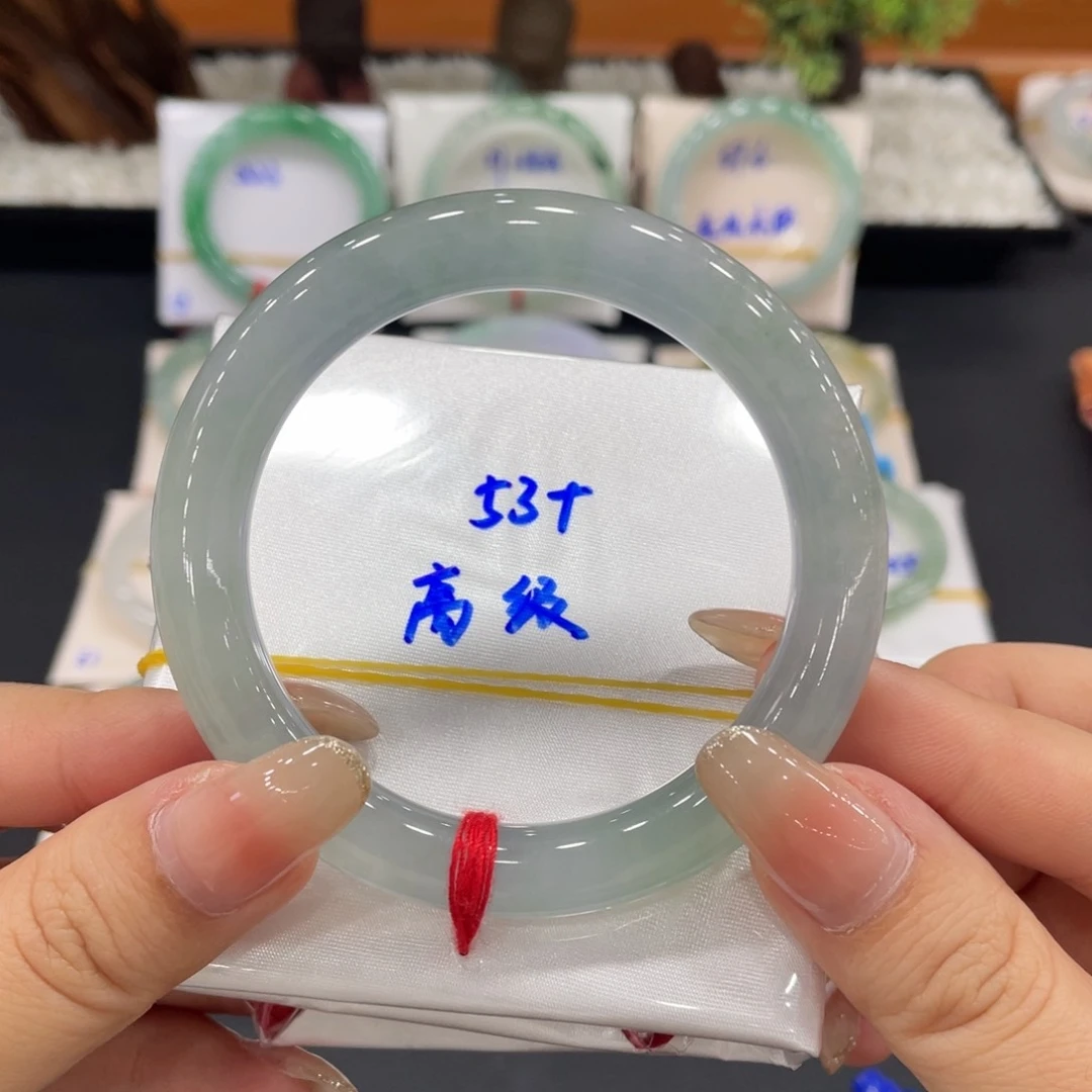 未镶嵌手镯翡翠缅甸天然翡翠手镯