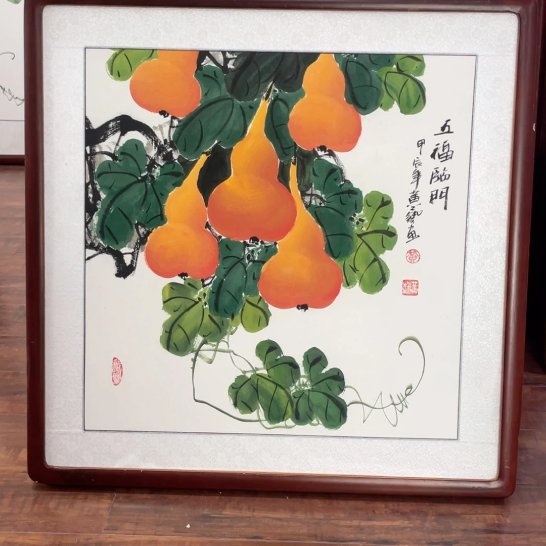 国画带框尺寸63*63厘米