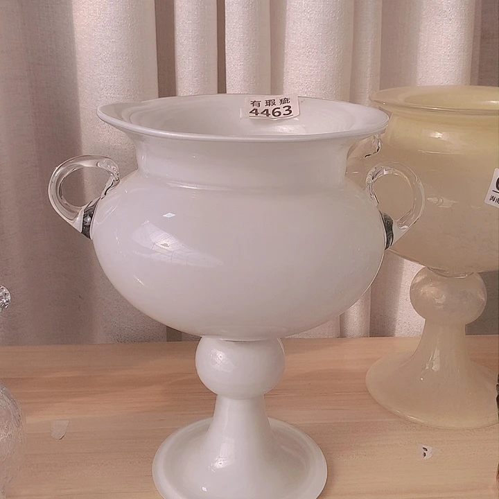 琉璃4463瑕疵花瓶摆件