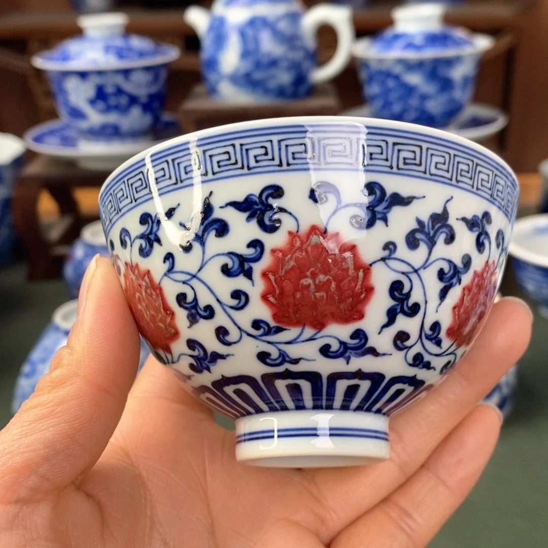 杯景德镇陶瓷手工手绘