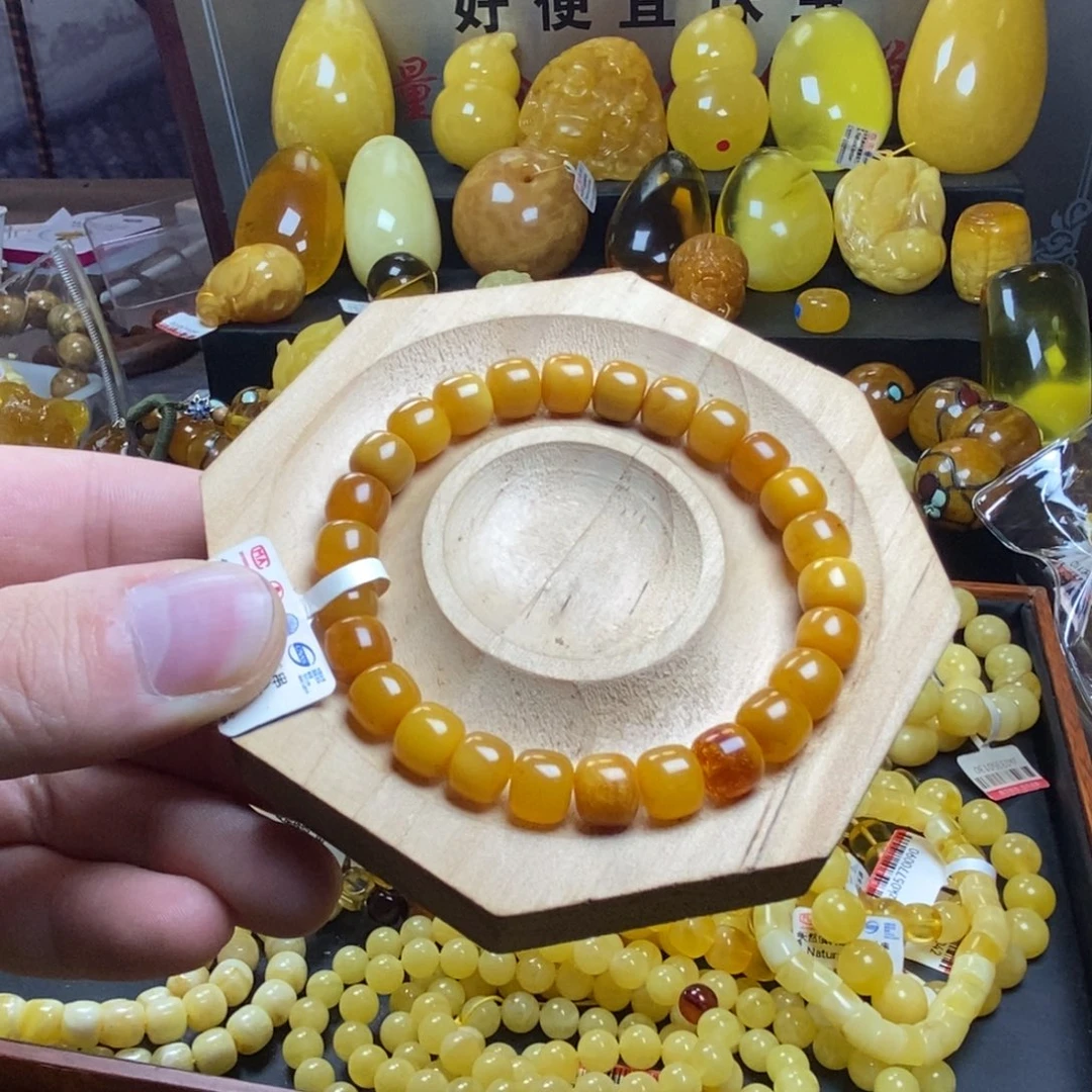 裸石琥珀未镶嵌蜜蜡