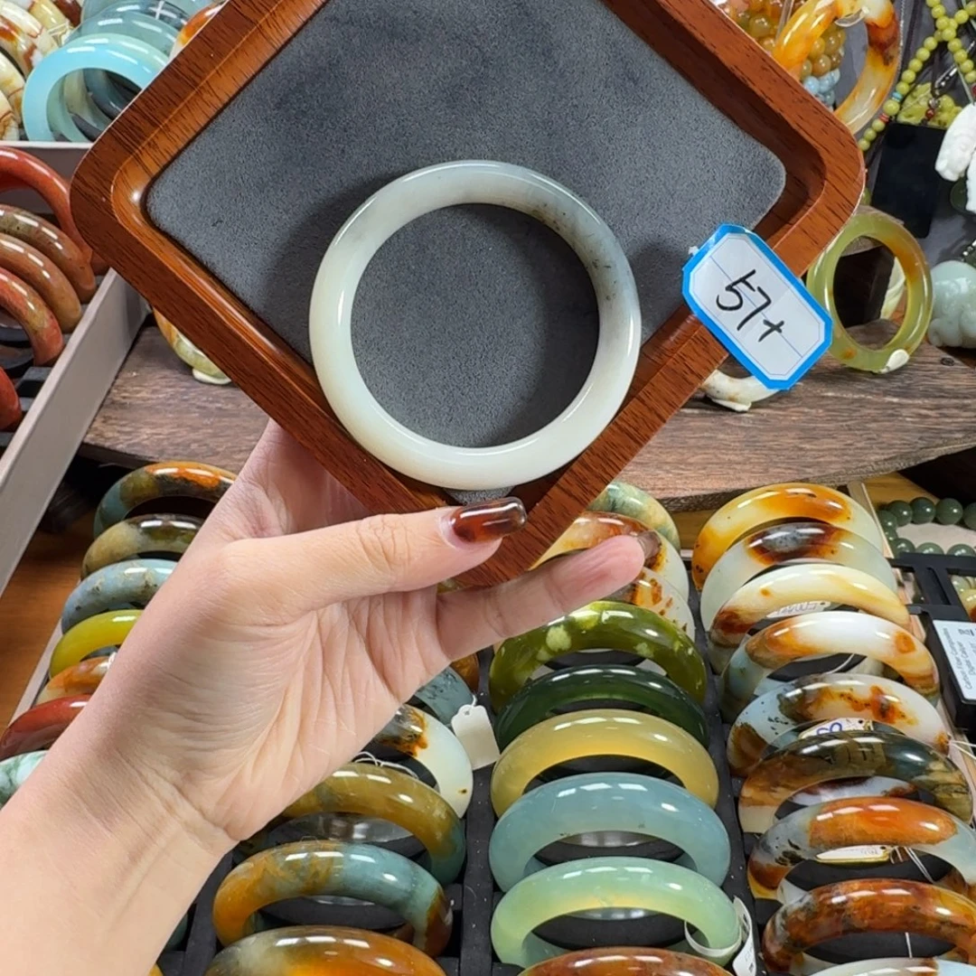 蛇纹石玉合金手镯