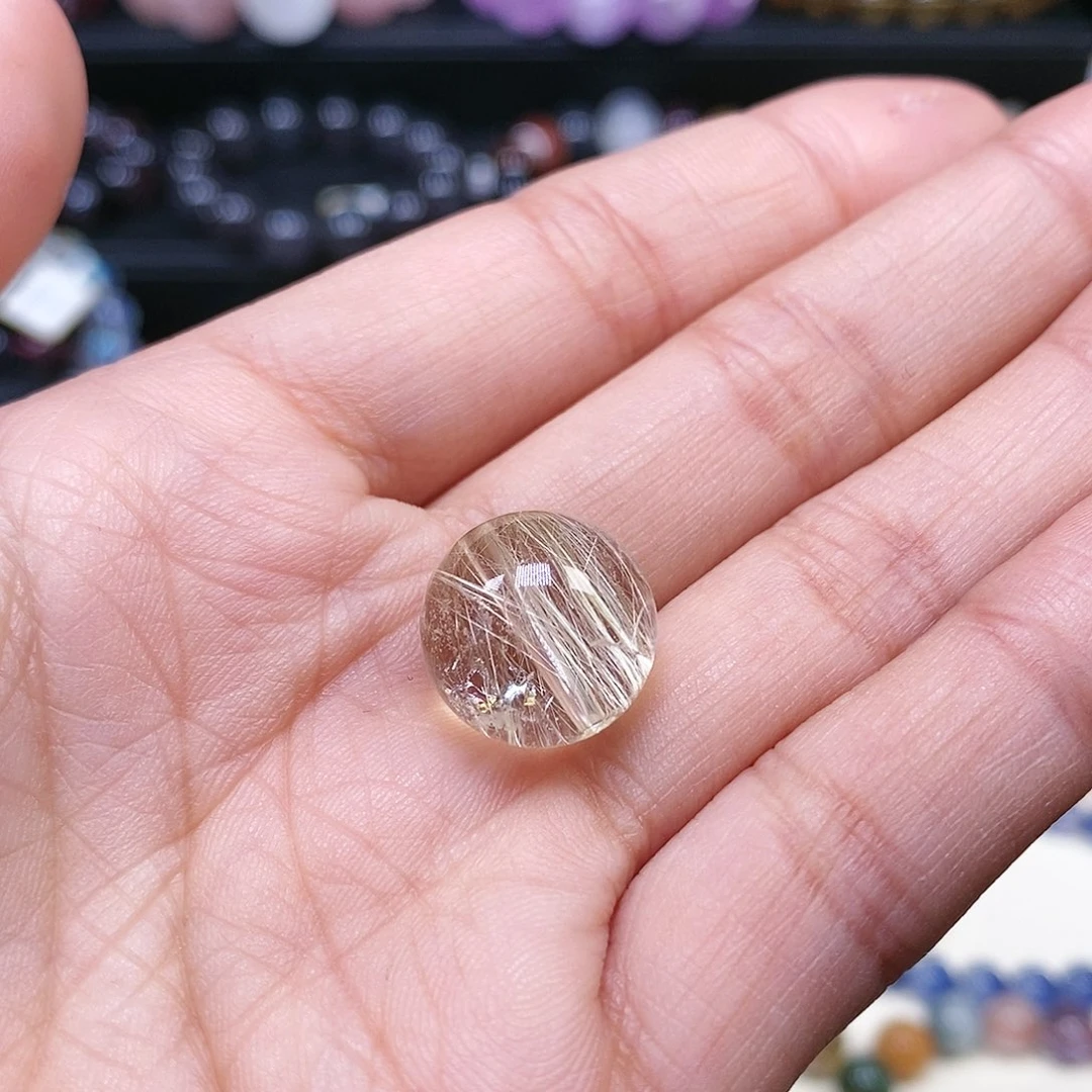 定制款未镶嵌水晶M*发晶14.8