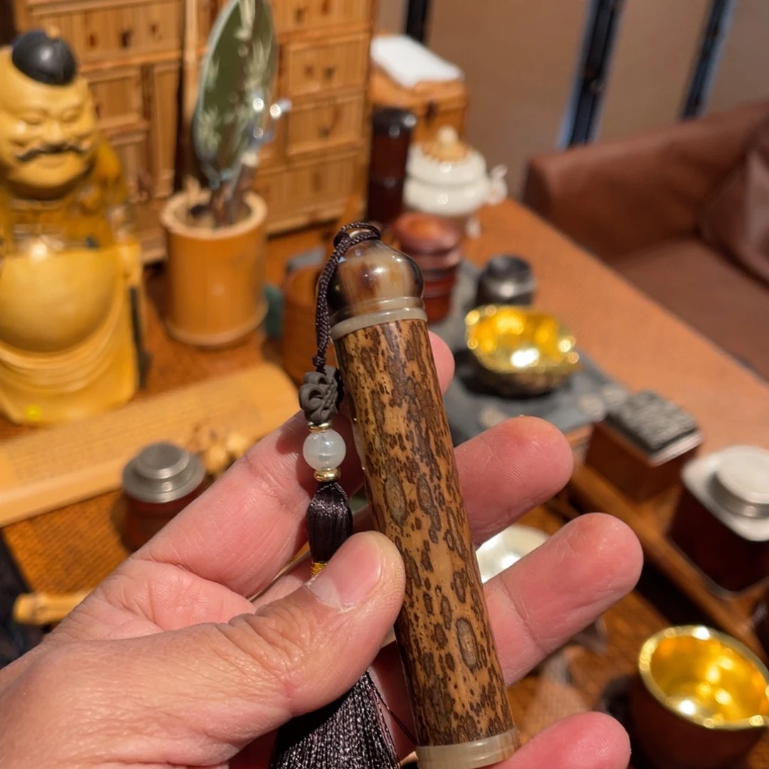 紫砂茶案梅鹿竹火折子梅鹿竹火折子