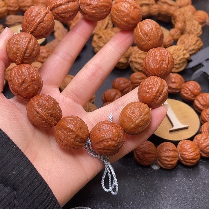 文玩核桃把件红皮大枣福利