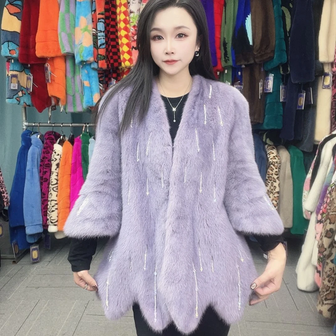 貂皮大衣时尚潮流