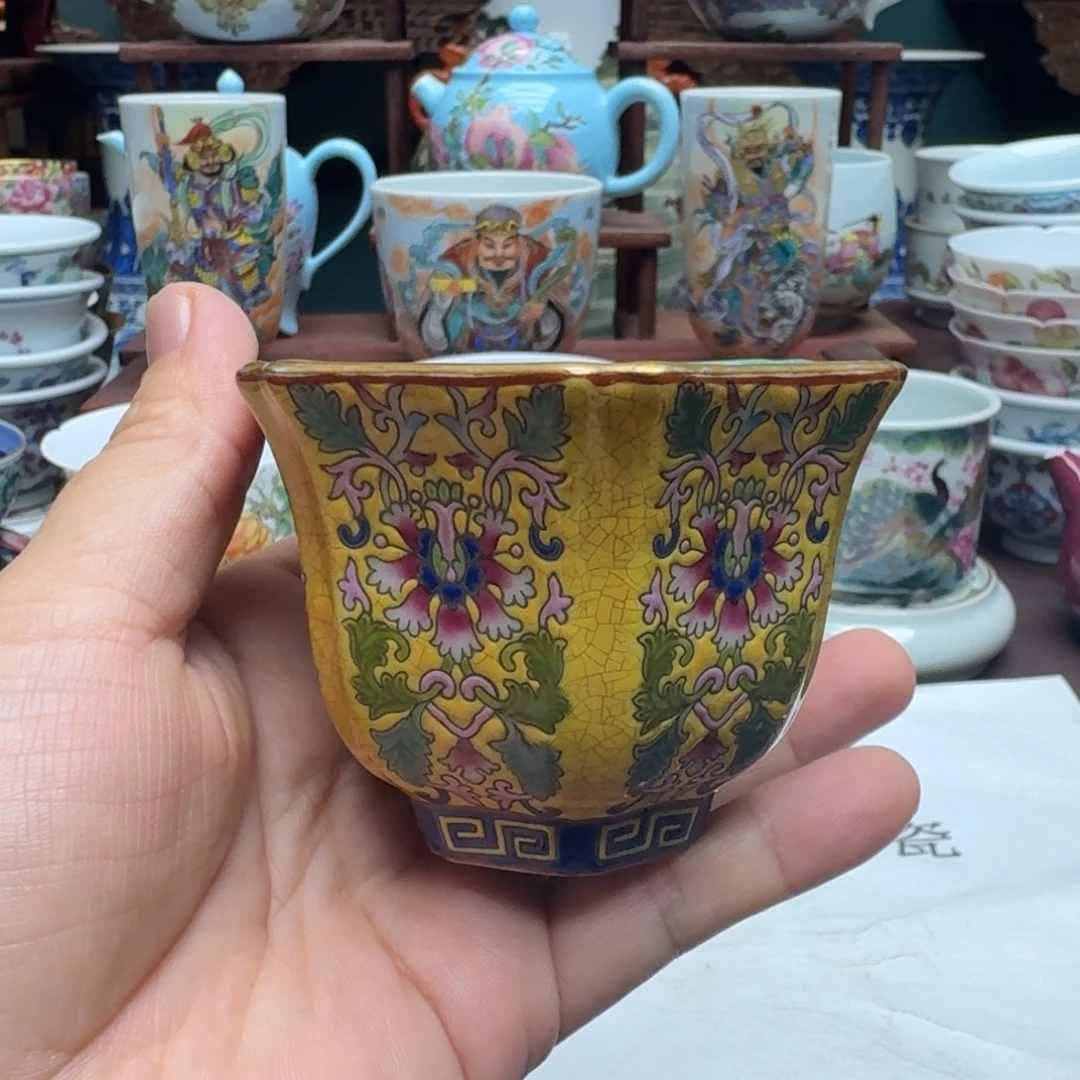 景德镇手工手绘展示