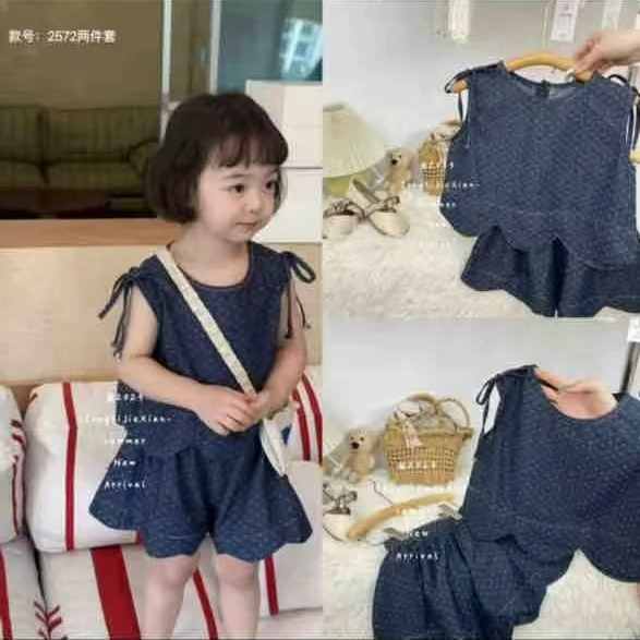 新品时髦可爱女童套装2572