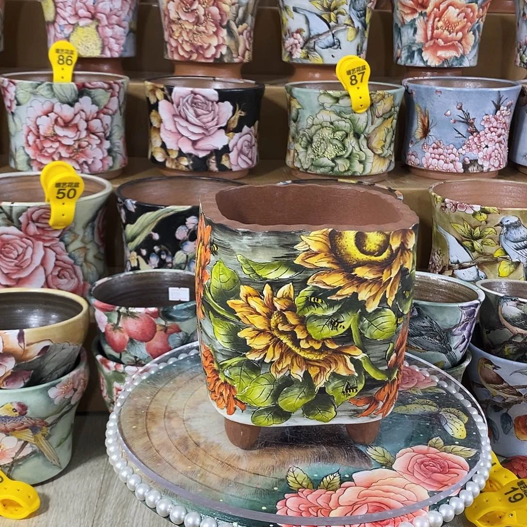 景德镇精品博采美盆11/14.5