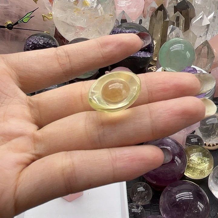 ℳ***妖未镶嵌水晶珠宝半成品73元宝