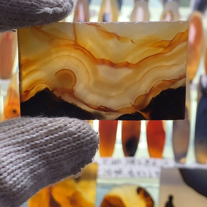 合金玛瑙/玉髓珠宝半成品121