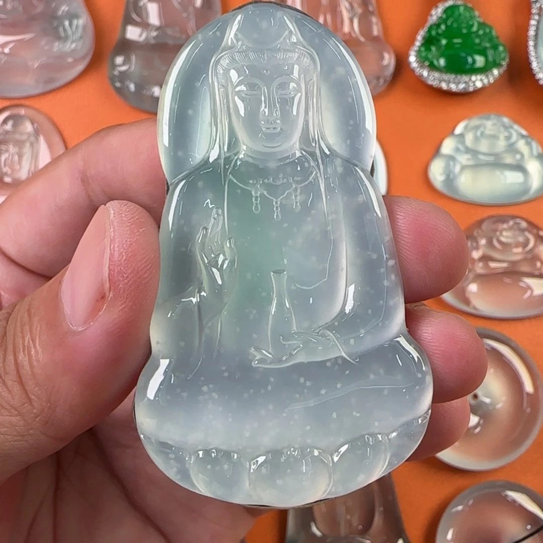 定制翡翠未镶嵌天然
