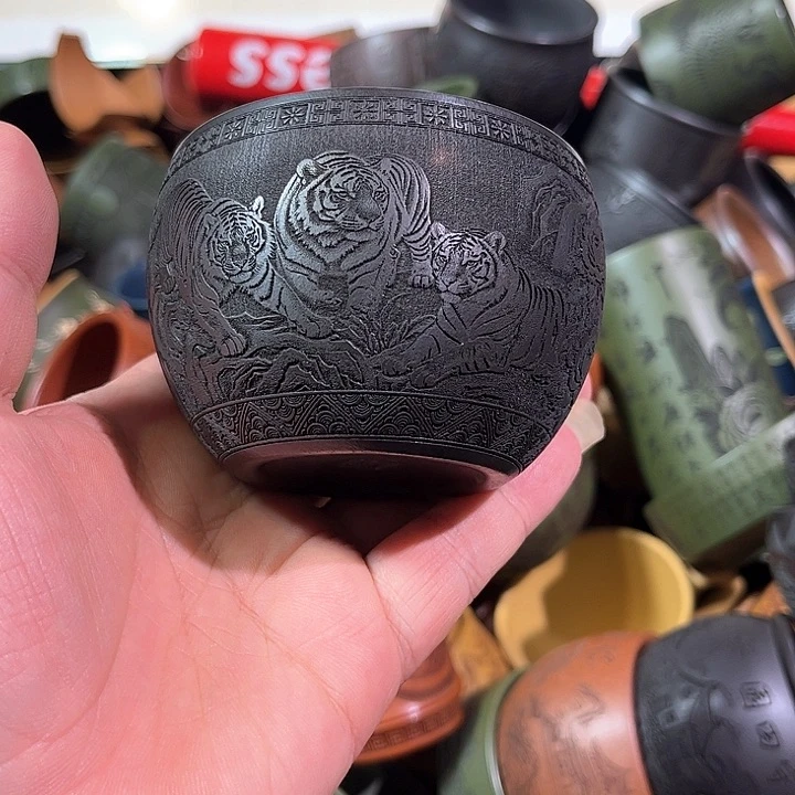 茶杯紫砂全手工紫砂主人杯