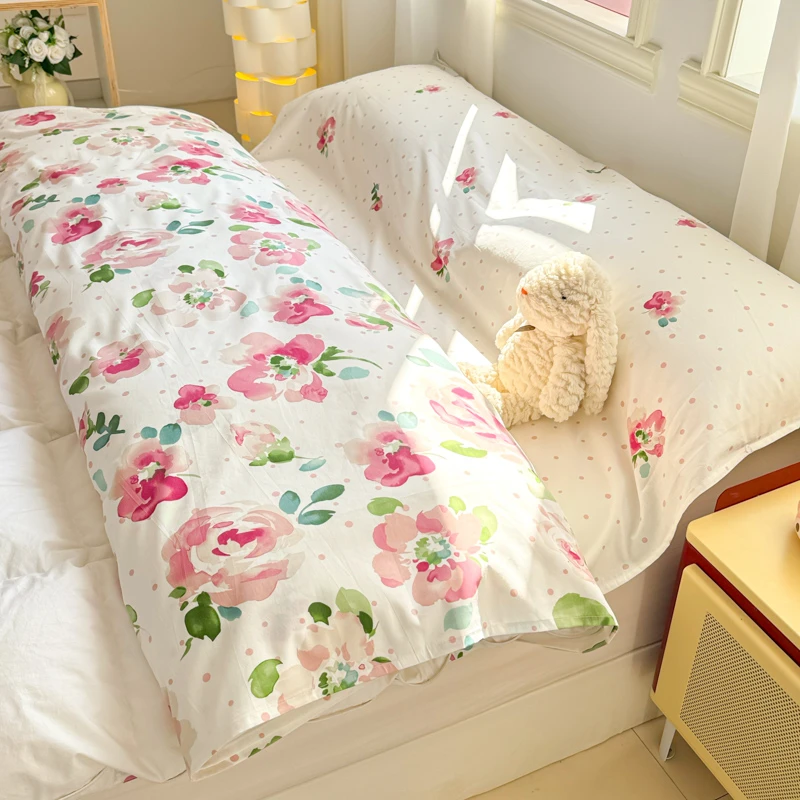 花香满园隔脏酒店睡袋成人便携式出差旅行纯棉100%全棉单床单被套