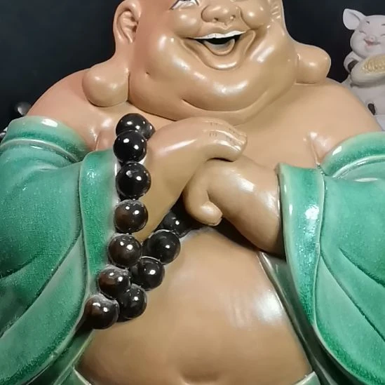 昌***属石湾陶瓷公仔摆件