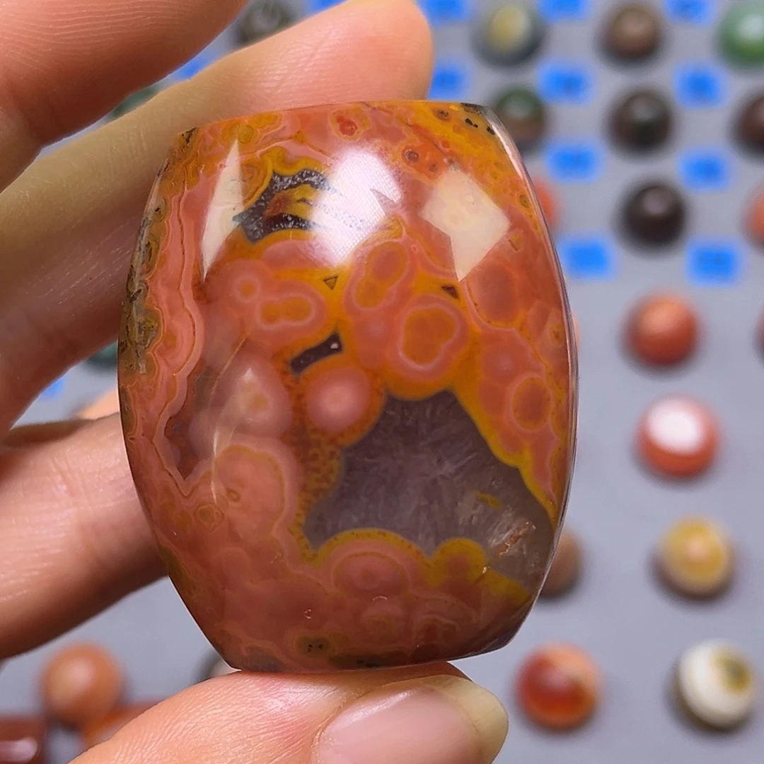 玛瑙/玉髓未镶嵌吊坠(不含链)