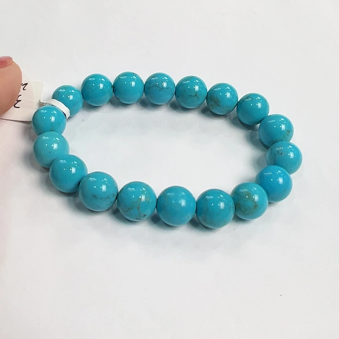 未镶嵌绿松石手串卡10-11