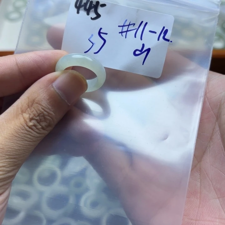 颈饰未镶嵌翡翠戒指