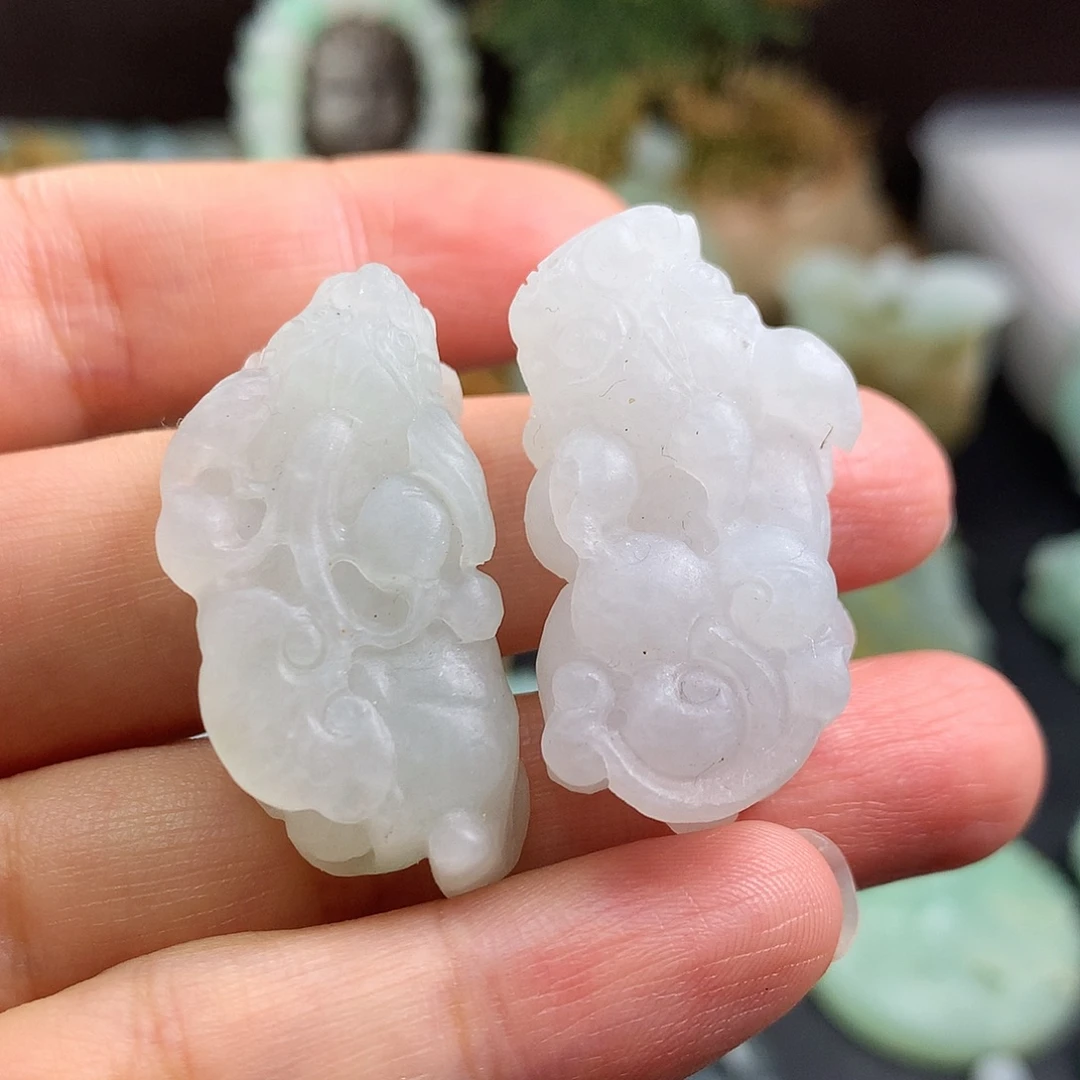 未镶嵌定制翡翠貔貅