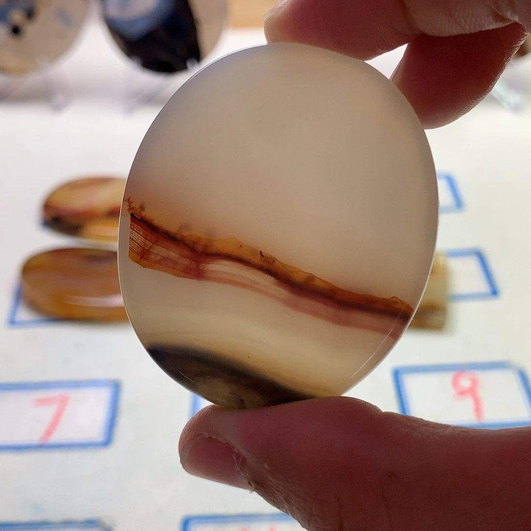 玛瑙/玉髓未镶嵌珠宝半成品