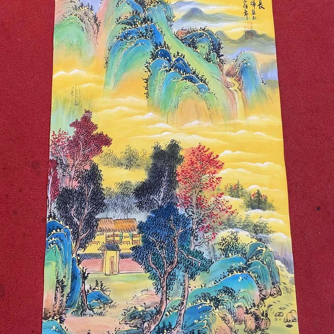 国画手绘国画作品