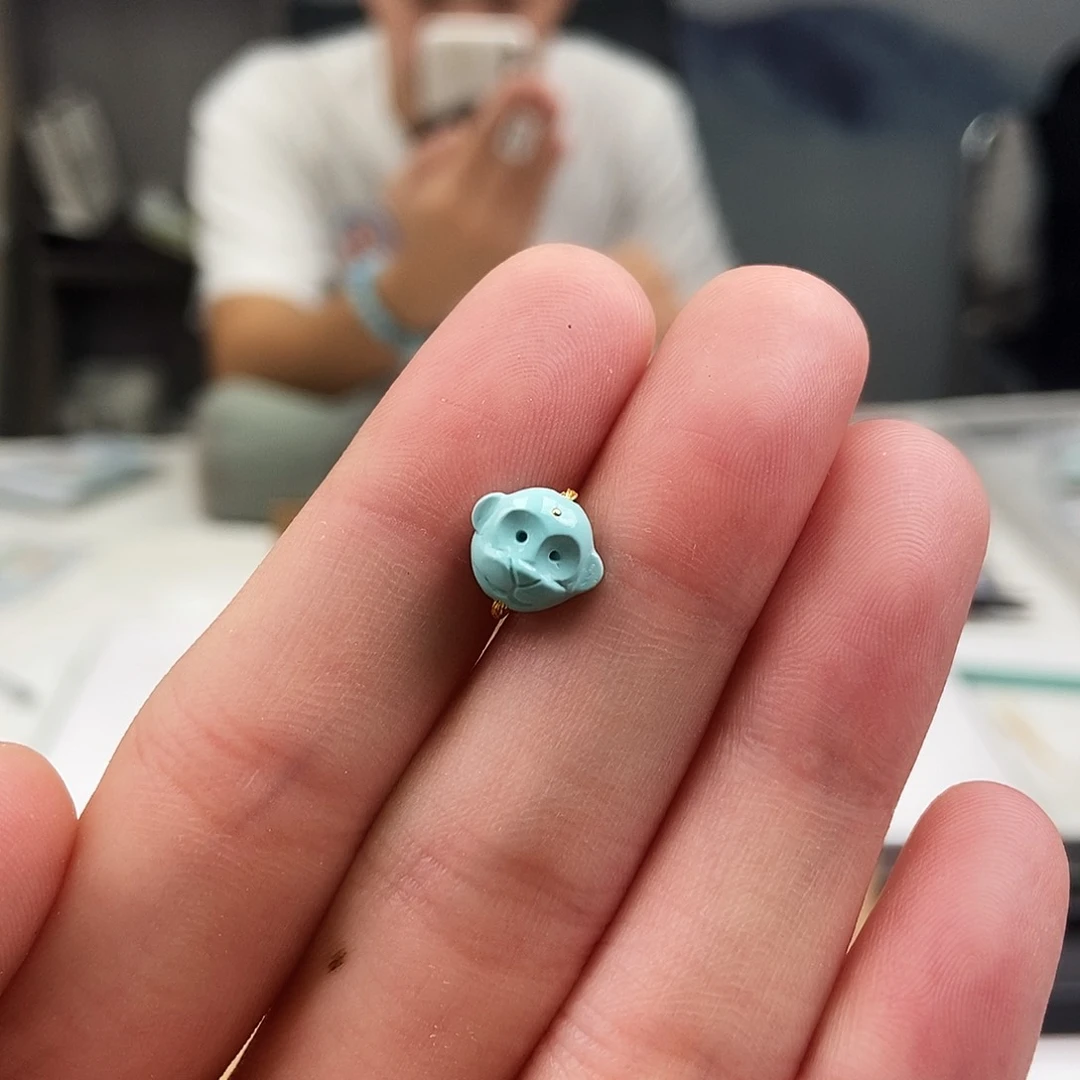 未镶嵌绿松石珠宝奇石