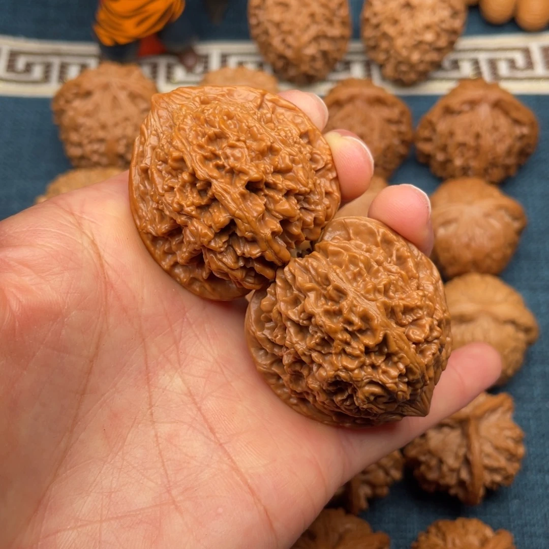 文玩核桃把件41全品老树满天星