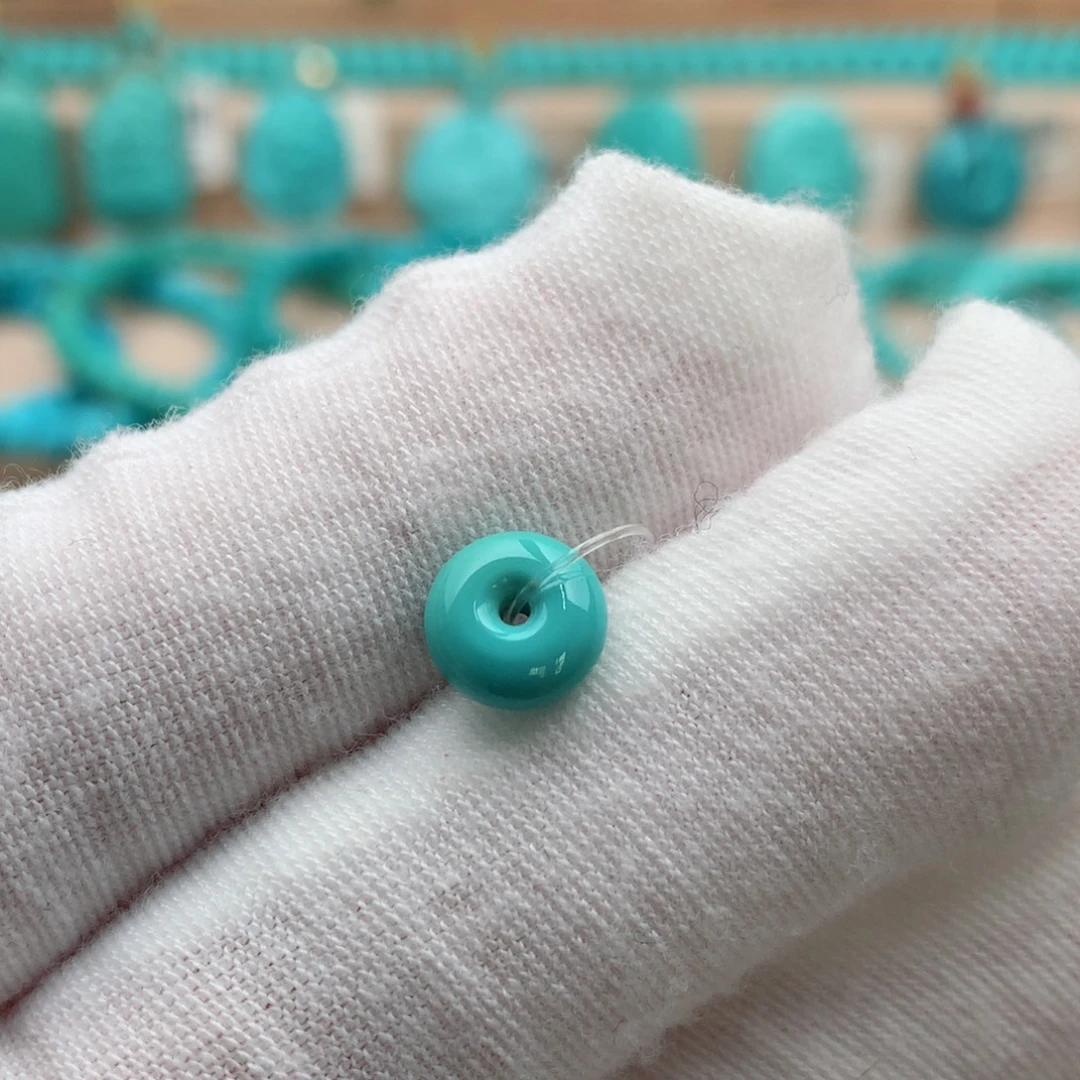 绿松石未镶嵌珠宝奇石8mm