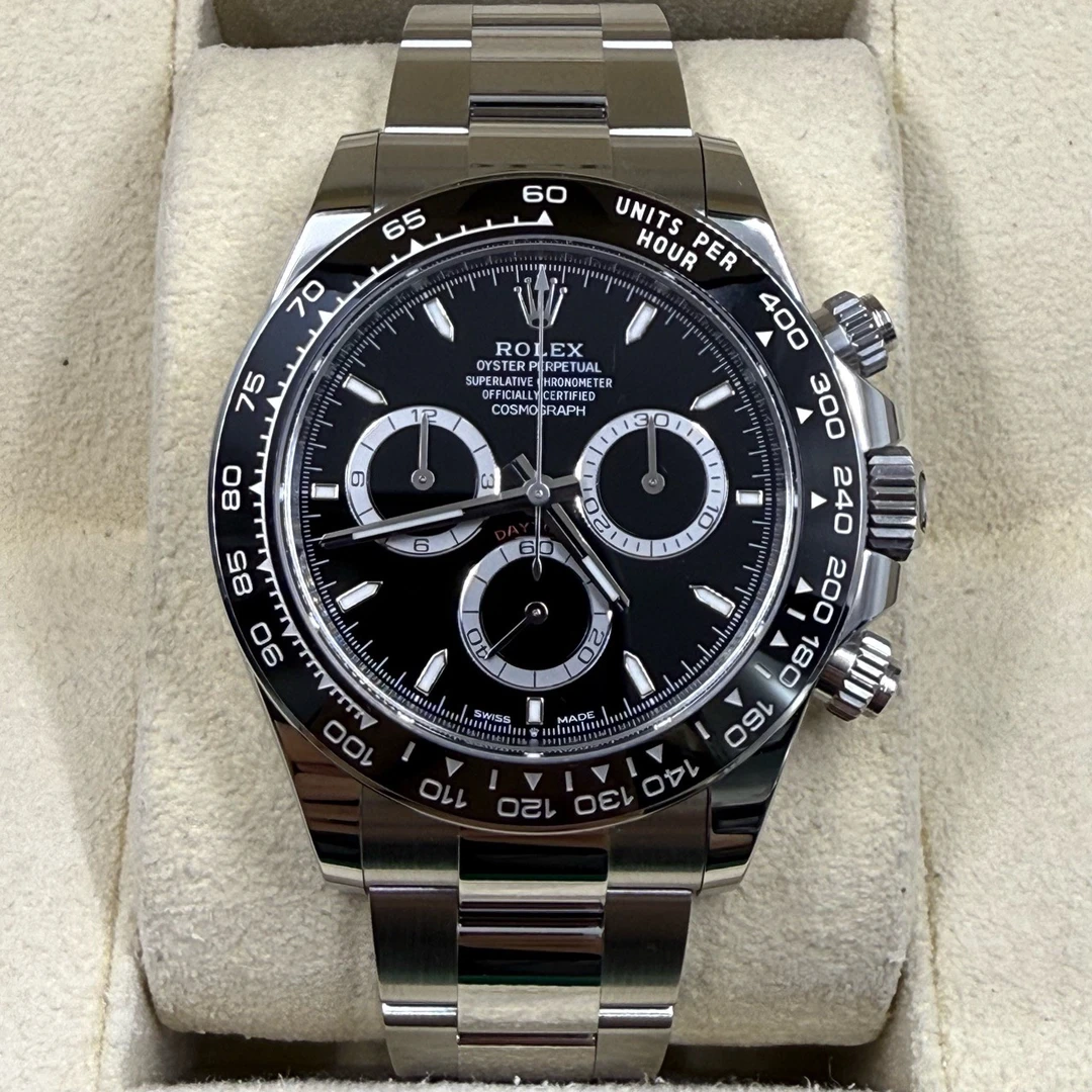 全新未使用 Rolex/劳力士 劳力士黑钢迪/126500/2月卡未使用