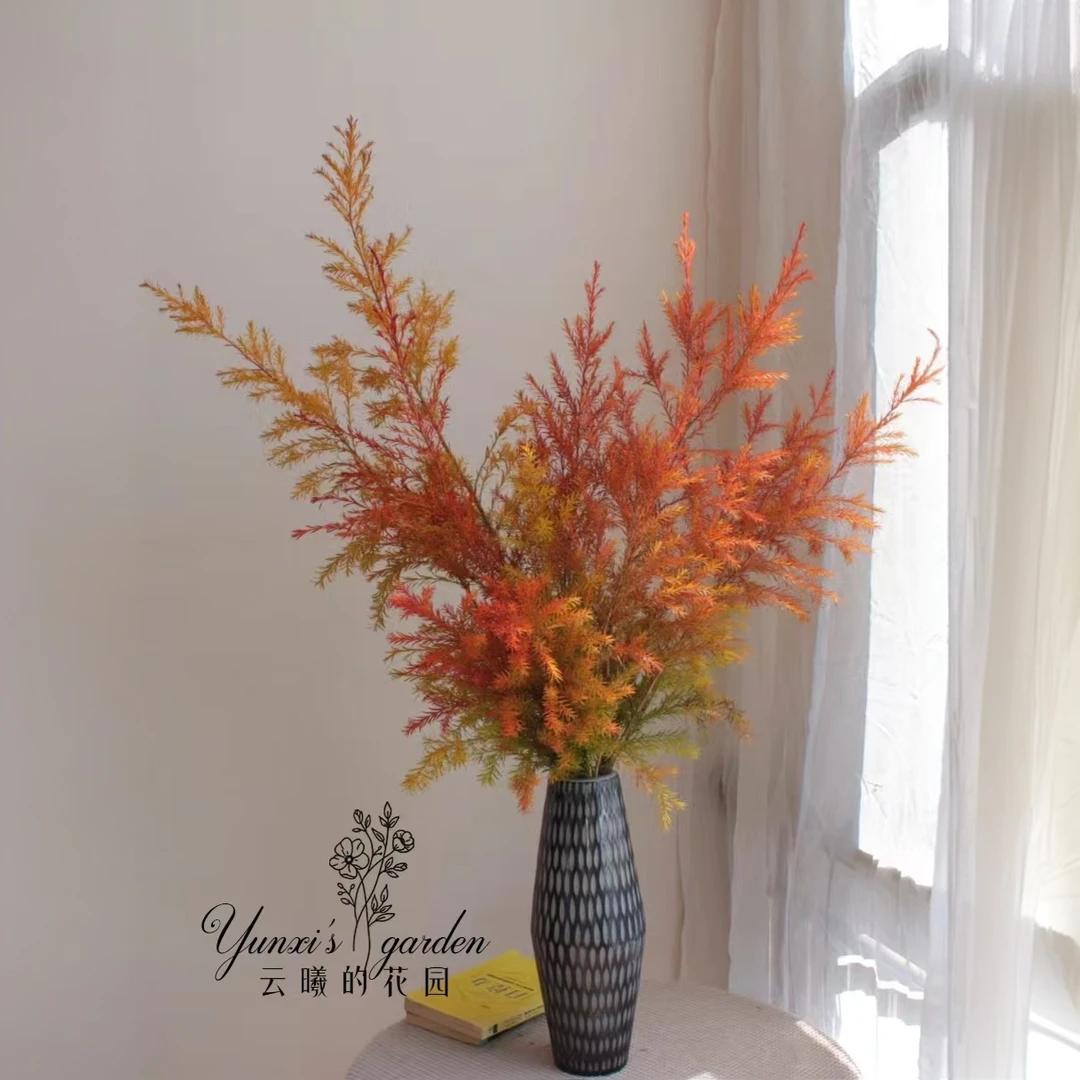 【鲜枝可干放】AAA级千层金红+橙高品质鲜枝小众秋天家居软装