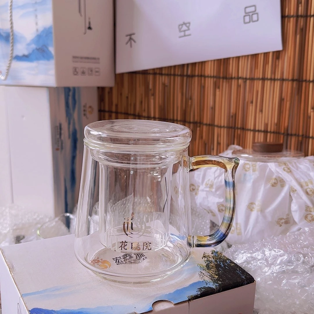 高硼硅玻璃茶水分离款定制S029