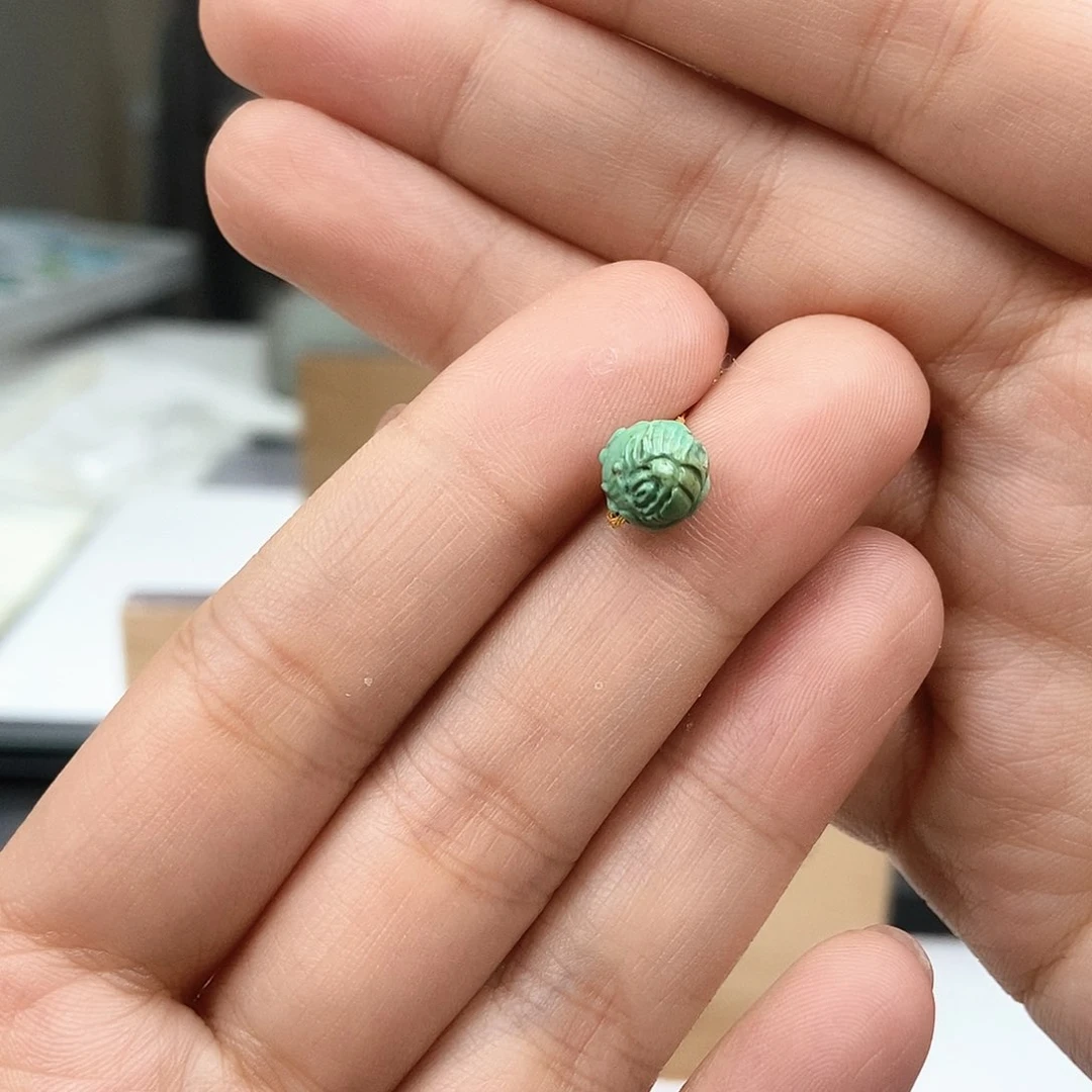 未镶嵌绿松石珠宝奇石